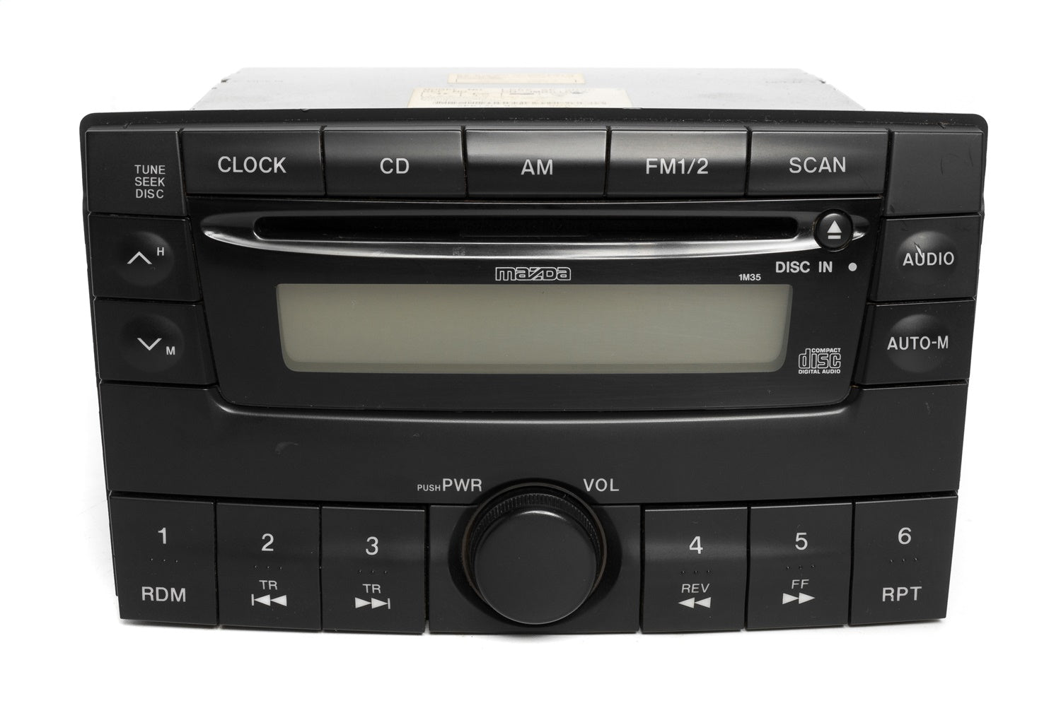 1 Factory Radio 638-57623-NOA2 AM FM Radio CD Player 1 Factory Radio 638-57623-NOA2