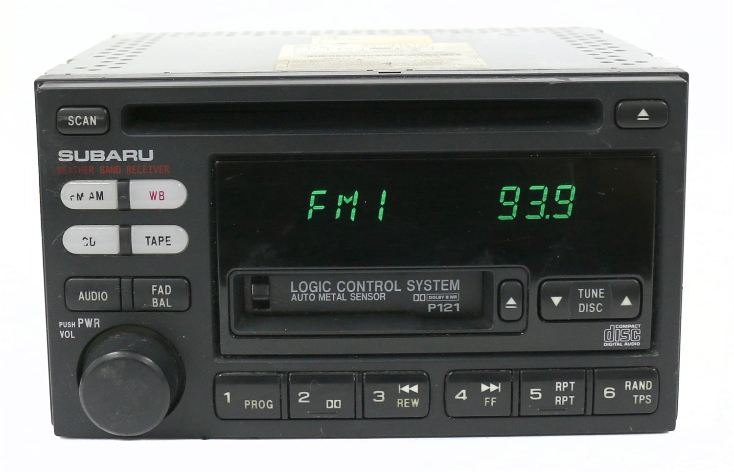 1 Factory Radio 638-57638-NOA-BLEM2 AM FM Radio Cassette/CD Player 1 Factory Radio 638-57638-NOA-BLEM2