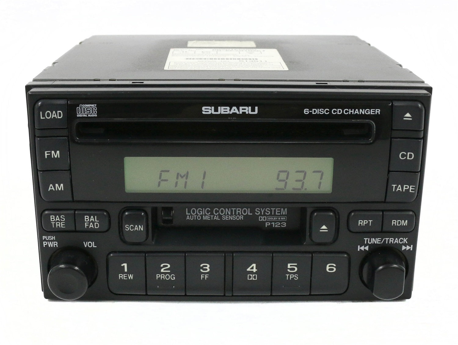 1 Factory Radio 638-57780-NOA2 AM FM Radio Cassette Player 1 Factory Radio 638-57780-NOA2