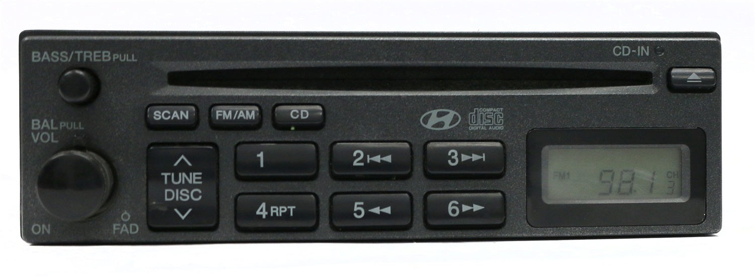 1 Factory Radio 638-57789A-NOA AM FM Radio CD Player 1 Factory Radio 638-57789A-NOA