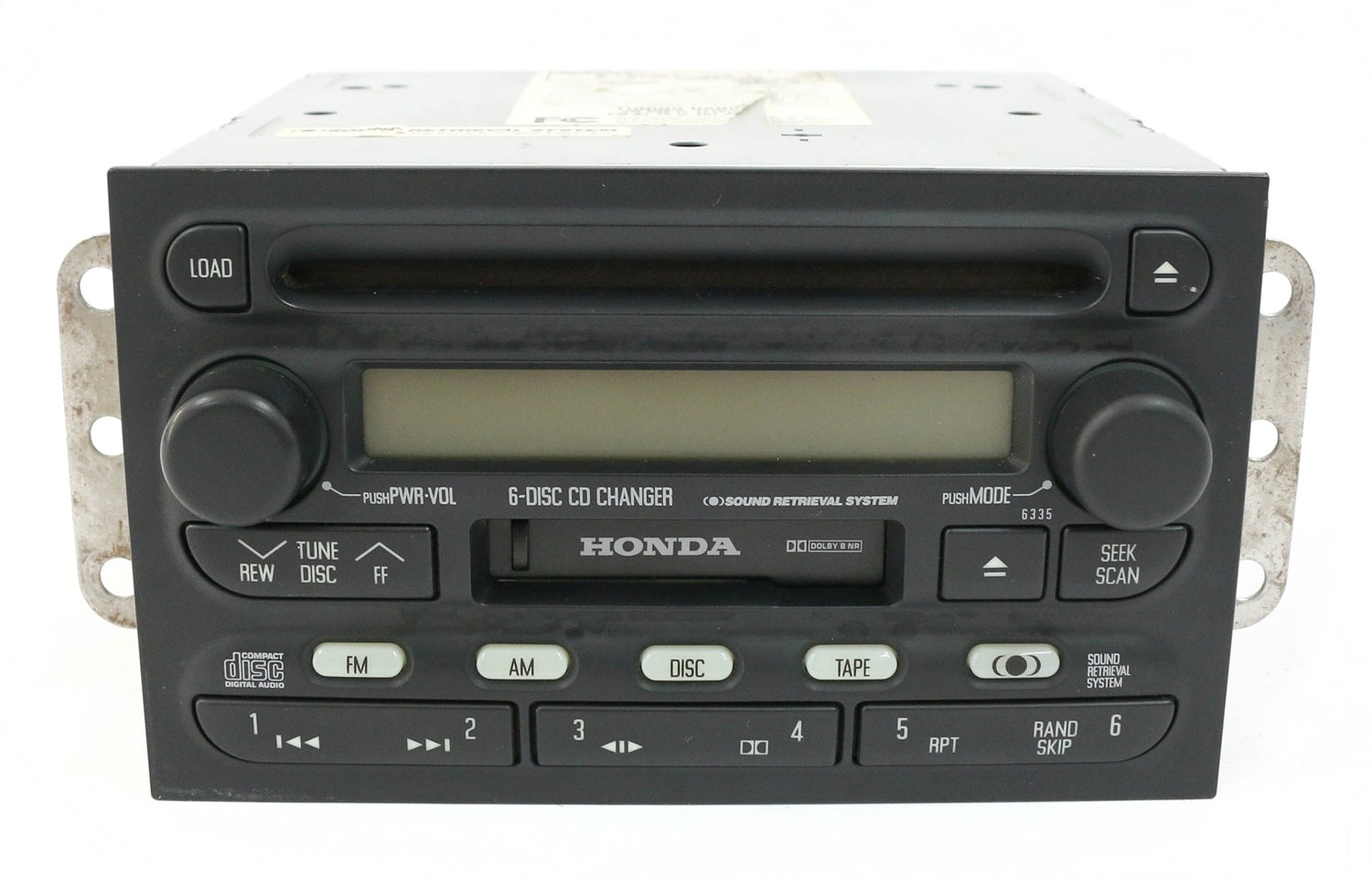 1 Factory Radio 638-57804-NOA AM FM Radio MP3 CD Cassette Player 1 Factory Radio 638-57804-NOA