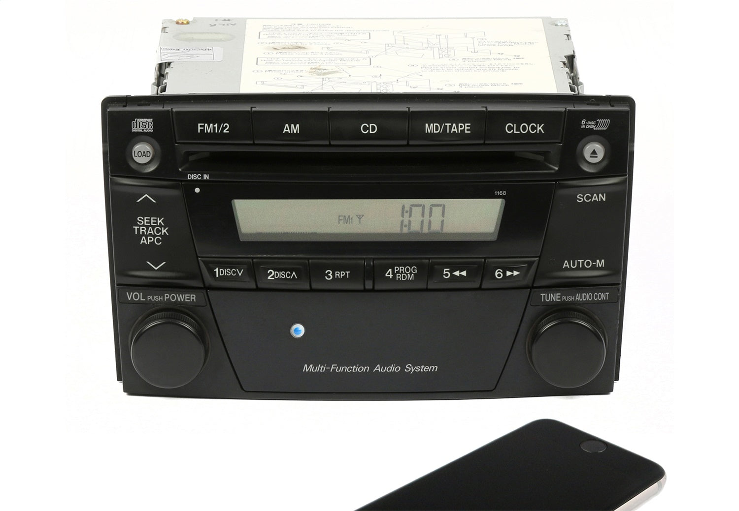 1 Factory Radio 638-57989-BT AM FM Radio CD Player 1 Factory Radio 638-57989-BT