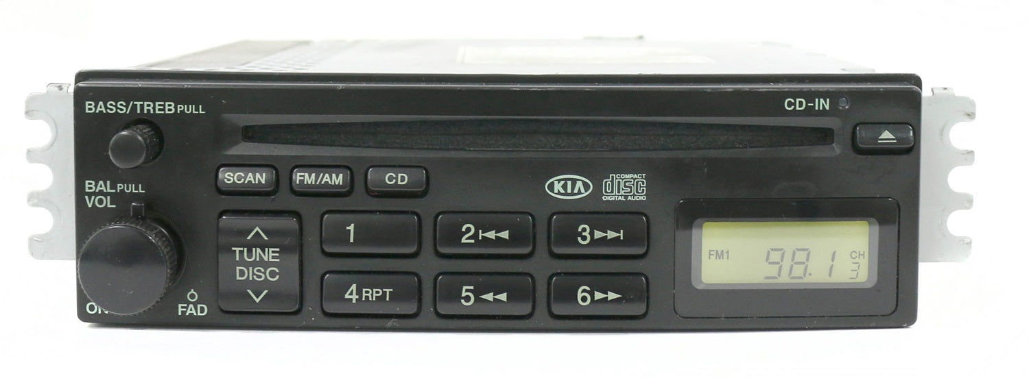 1 Factory Radio 638-58081B-NOA AM FM Radio CD Player 1 Factory Radio 638-58081B-NOA
