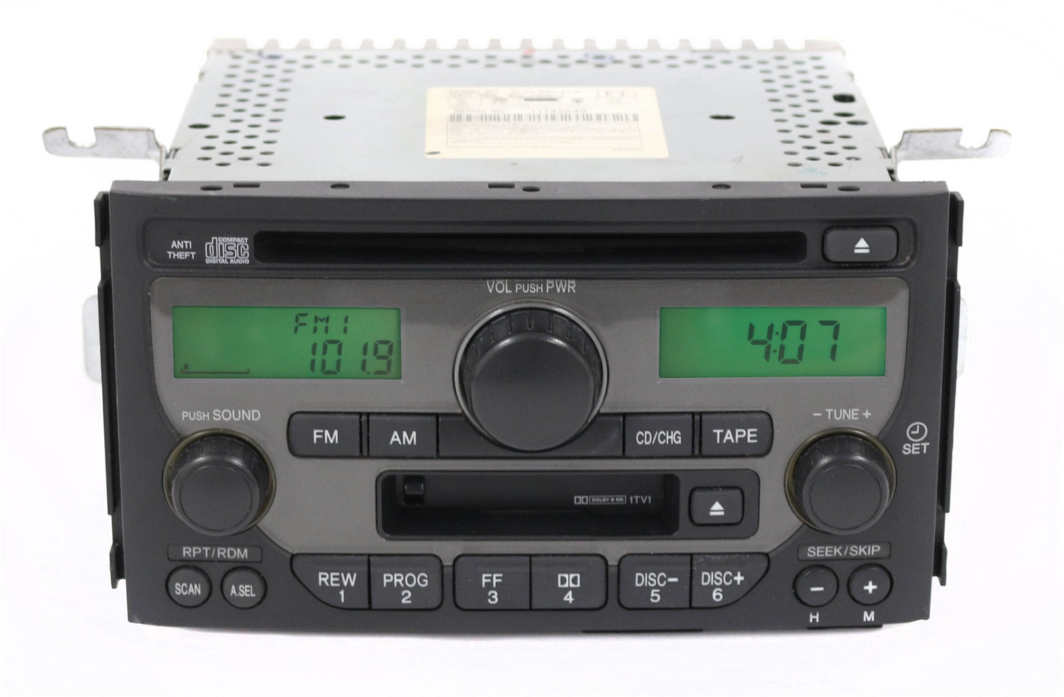 1 Factory Radio 638-58131-NOA5 AM FM Radio CD Cassette Player 1 Factory Radio 638-58131-NOA5