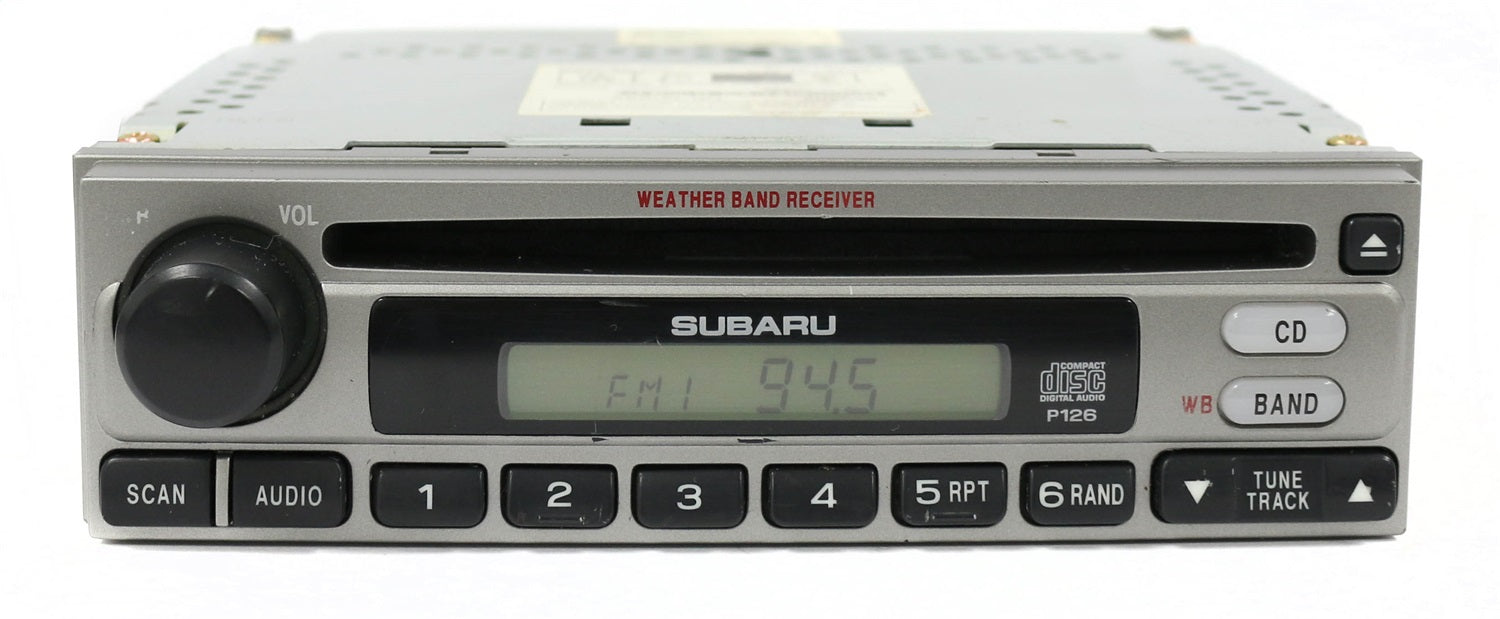 1 Factory Radio 638-58172-NOA-BLEM3 AM FM Radio CD Player 1 Factory Radio 638-58172-NOA-BLEM3