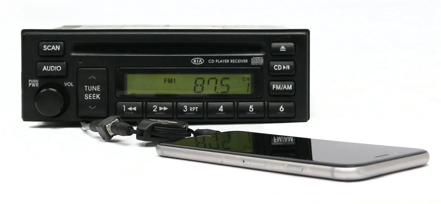 1 Factory Radio 638-58237-B AM FM Radio CD Player 1 Factory Radio 638-58237-B
