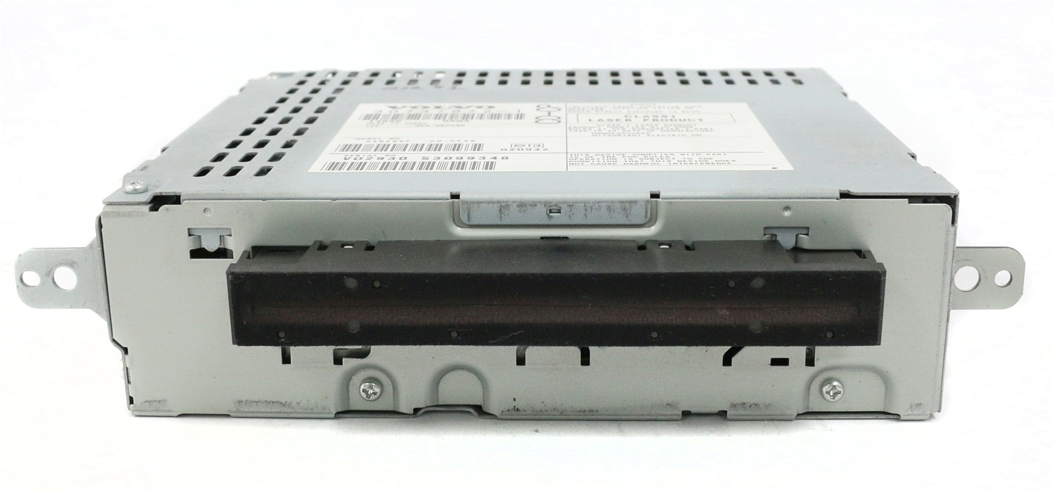 1 Factory Radio 638-58275-NOA-X CD Player; Remanufactured; Metallic; Single Disc; OE Part Number: 30737972-1; 1 Factory Radio 638-58275-NOA-X