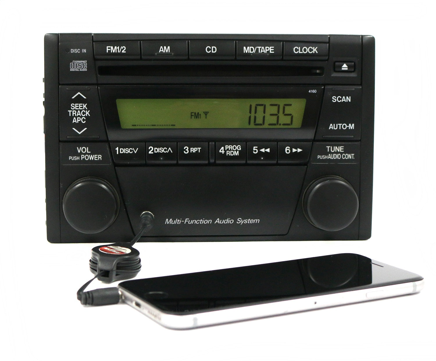1 Factory Radio 638-58383-A AM FM Radio CD Player 1 Factory Radio 638-58383-A