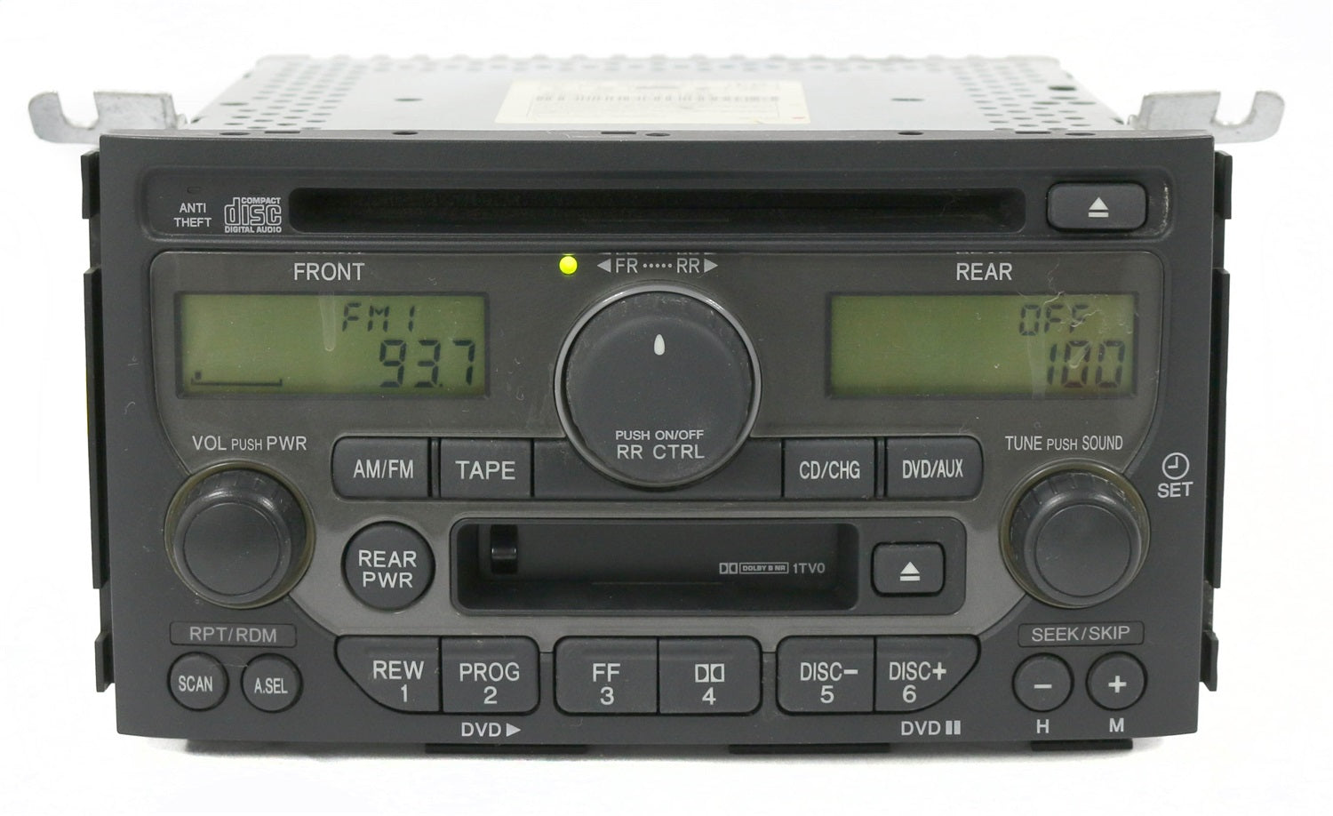 1 Factory Radio 638-58434-NOA-BLEM AM FM Radio Cassette CD Player 1 Factory Radio 638-58434-NOA-BLEM