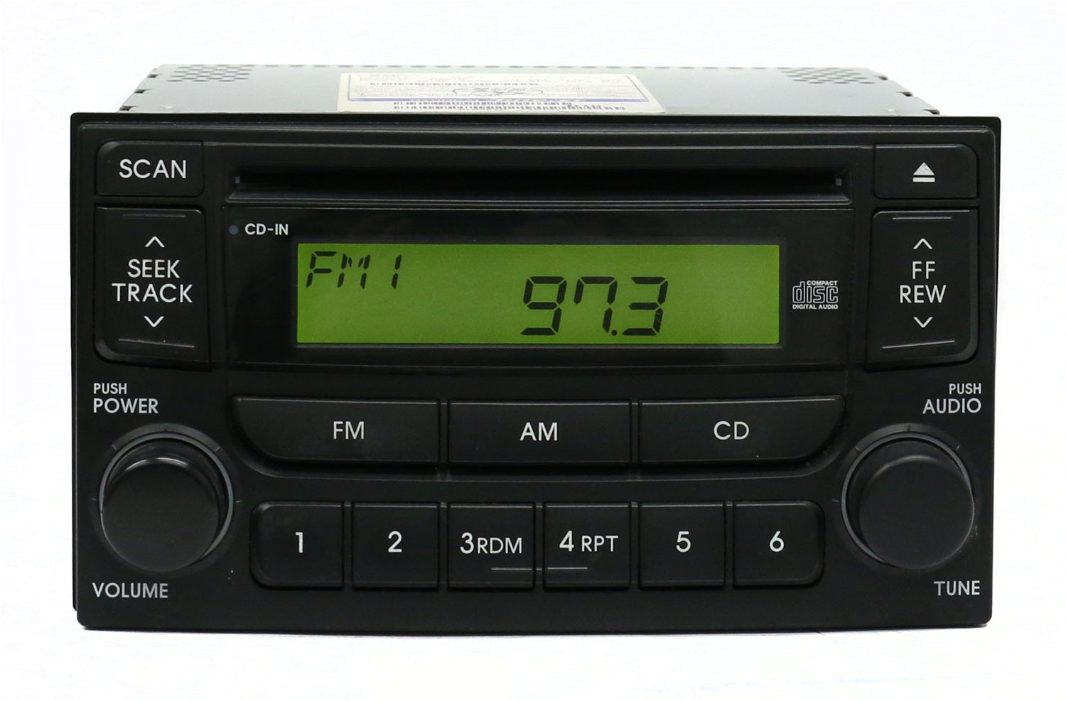 1 Factory Radio 638-58564D-NOA-BLEM6 AM FM Radio CD Player 1 Factory Radio 638-58564D-NOA-BLEM6