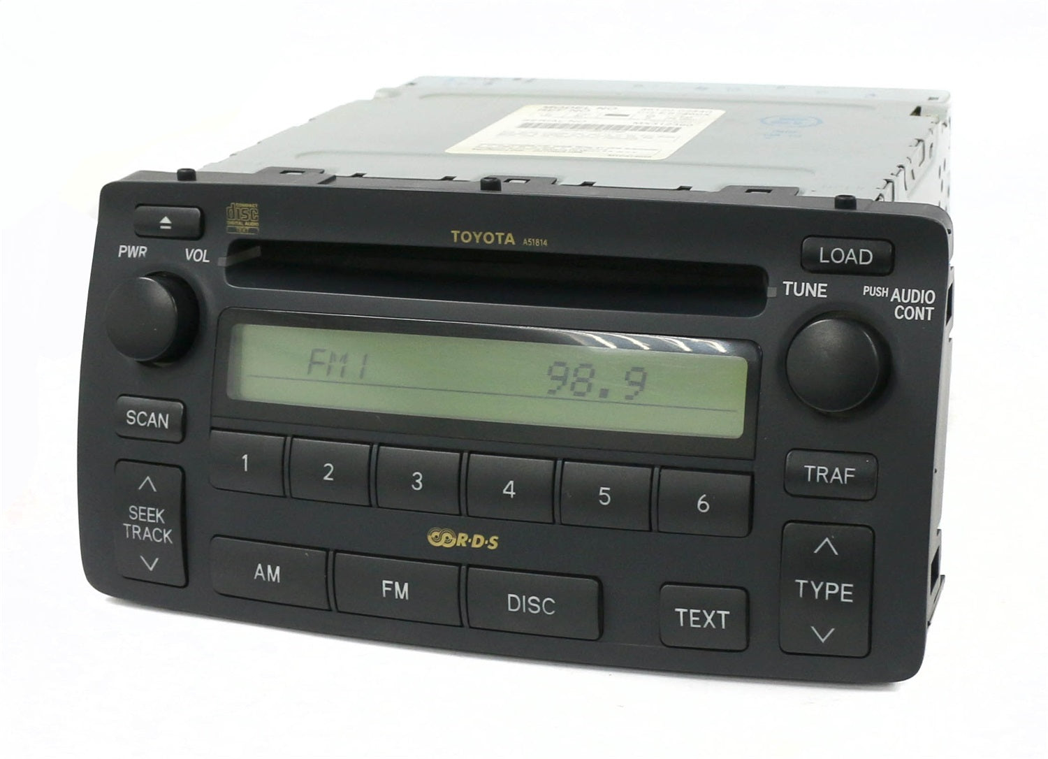 1 Factory Radio 638-58713A-NOA AM FM Radio CD Player 1 Factory Radio 638-58713A-NOA