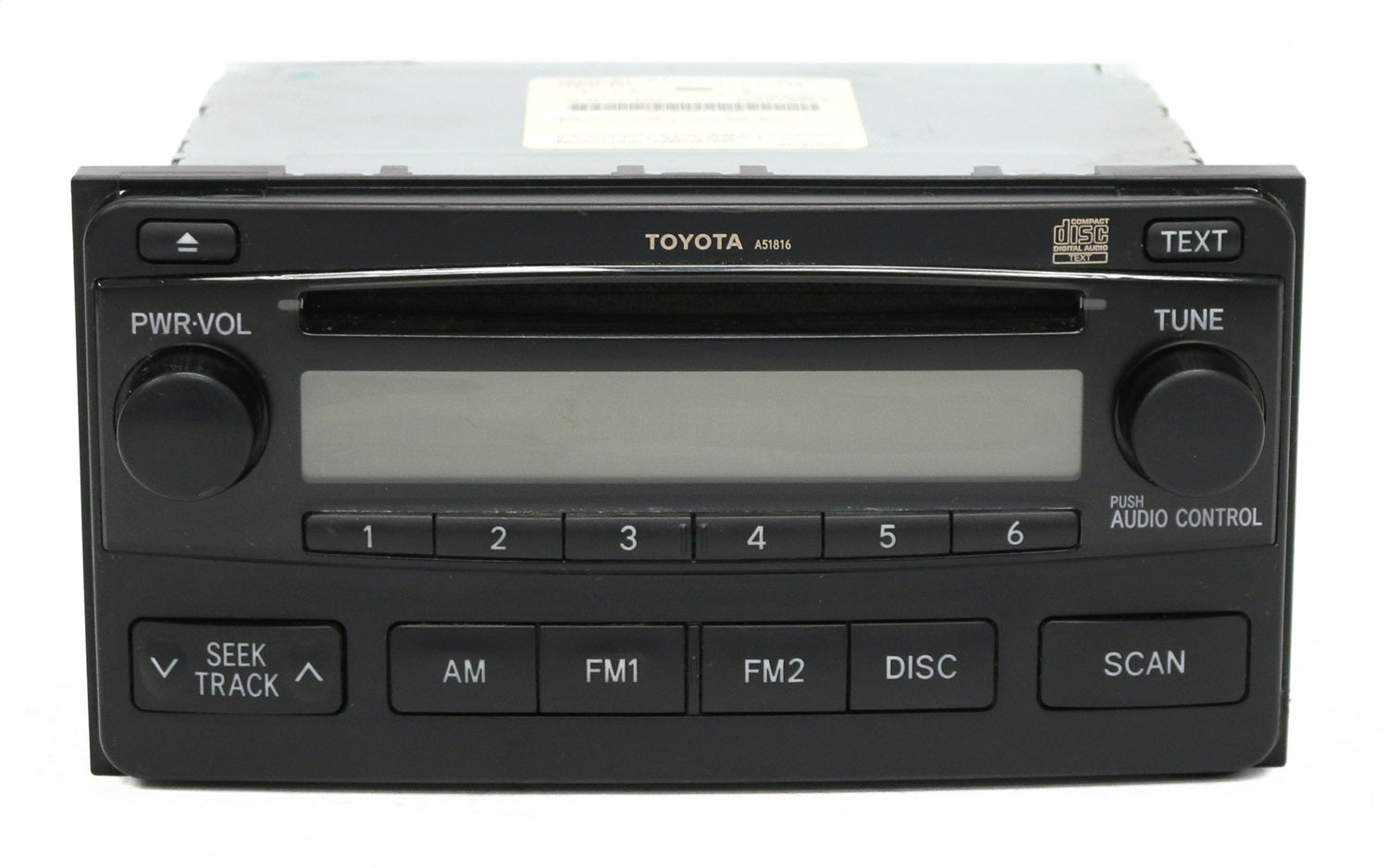 1 Factory Radio 638-58716-NOA3 AM FM Radio CD Player 1 Factory Radio 638-58716-NOA3