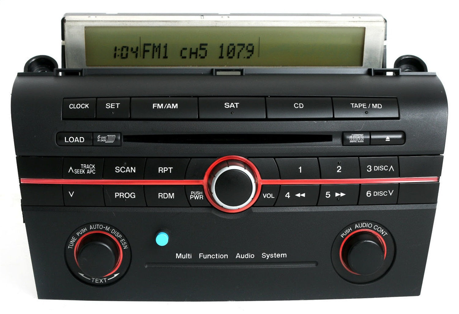 1 Factory Radio 638-58888-BT AM/FM Radio 6 Disc CD Player 1 Factory Radio 638-58888-BT
