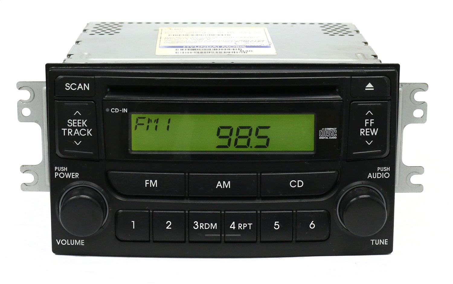 1 Factory Radio 638-58898-NOA AM FM Radio CD Player 1 Factory Radio 638-58898-NOA