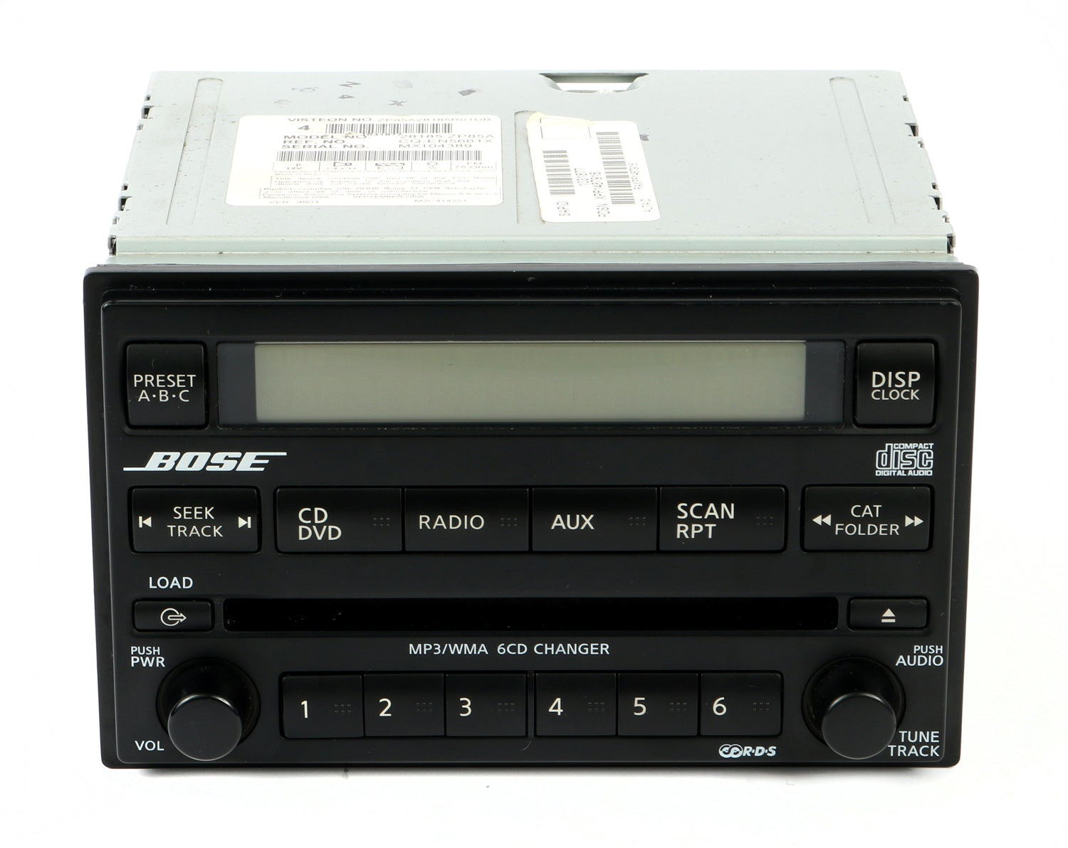 1 Factory Radio 638-58990-NOA2 AM FM Radio MP3 CD Player 1 Factory Radio 638-58990-NOA2