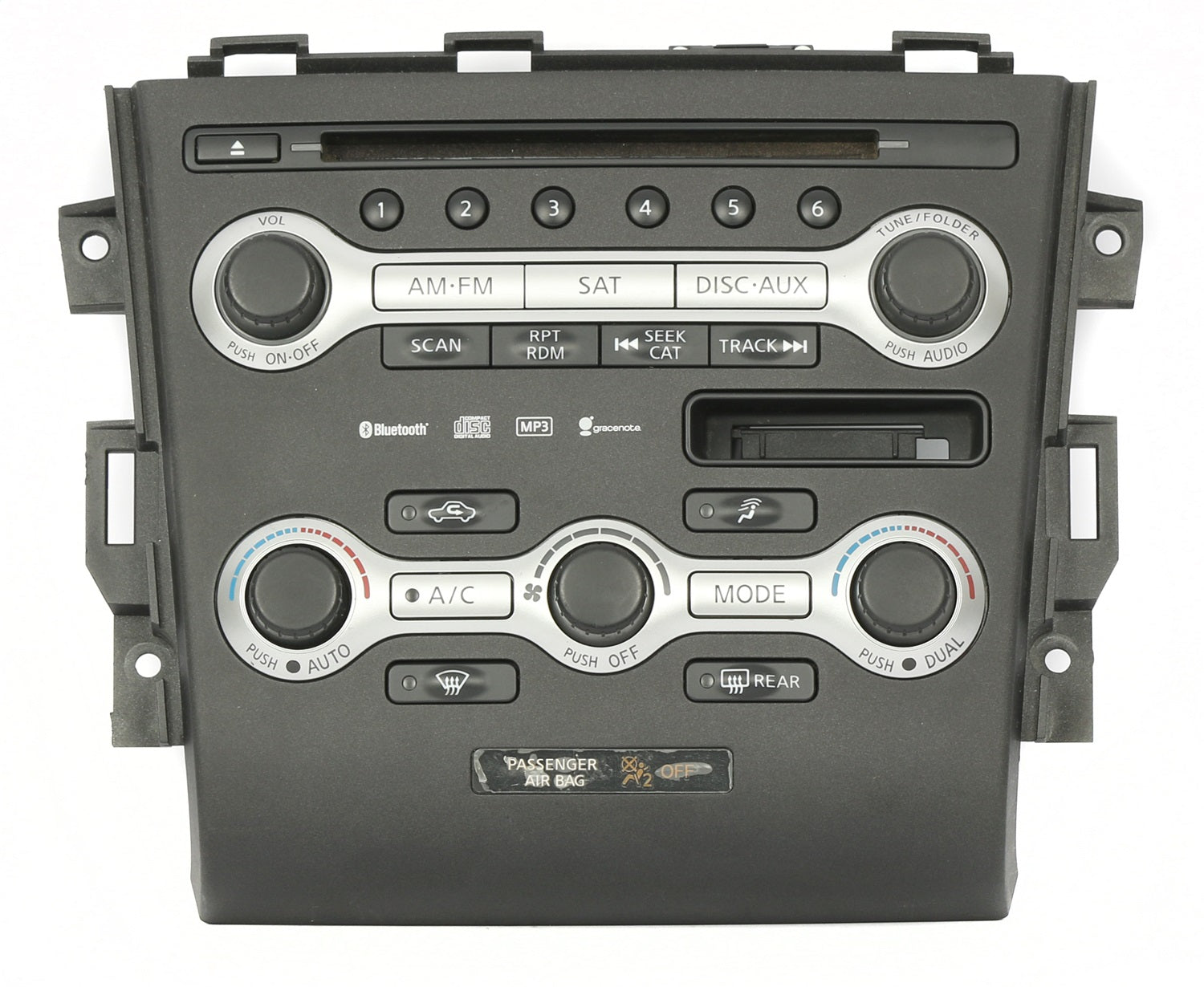1 Factory Radio 638-59489-NOA Radio And Temperature Control Panel 1 Factory Radio 638-59489-NOA