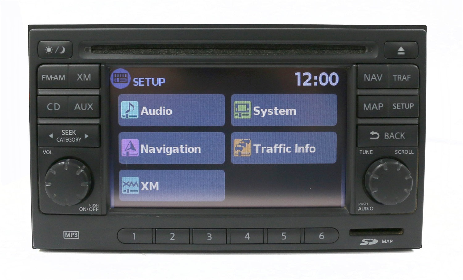 1 Factory Radio 638-59519-NOA2 AM FM Radio MP3 CD Player 1 Factory Radio 638-59519-NOA2