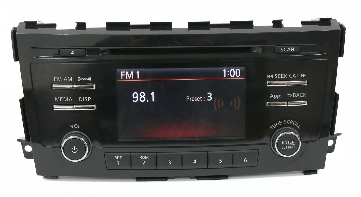 1 Factory Radio 638-72233-NOA2 AM FM Radio MP3 CD Player 1 Factory Radio 638-72233-NOA2