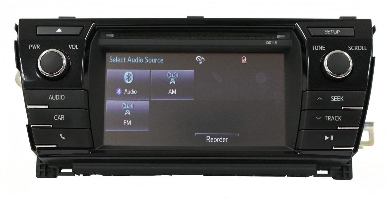 1 Factory Radio 638-72482-NOA10 AM FM Radio MP3 CD Player 1 Factory Radio 638-72482-NOA10