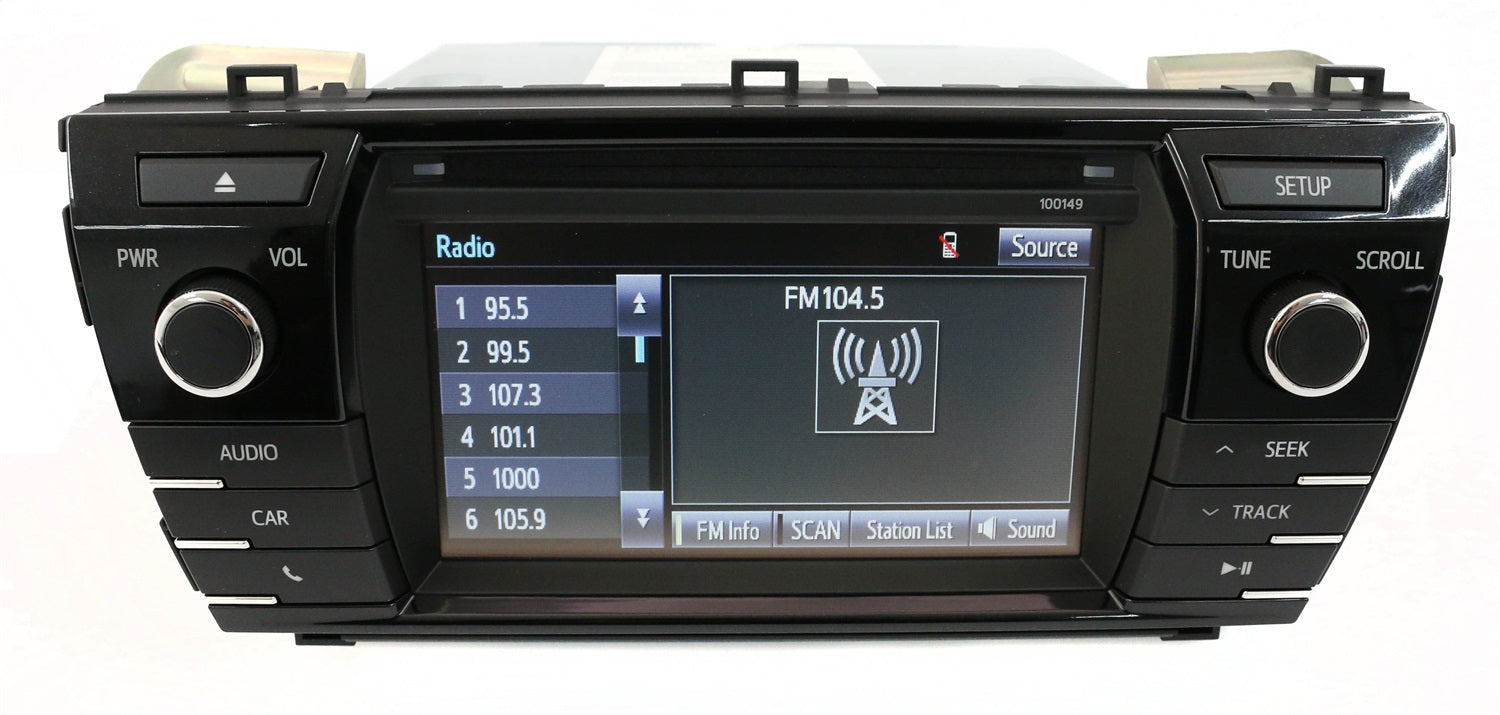 1 Factory Radio 638-72482-NOA13 AM FM Radio CD Player 1 Factory Radio 638-72482-NOA13