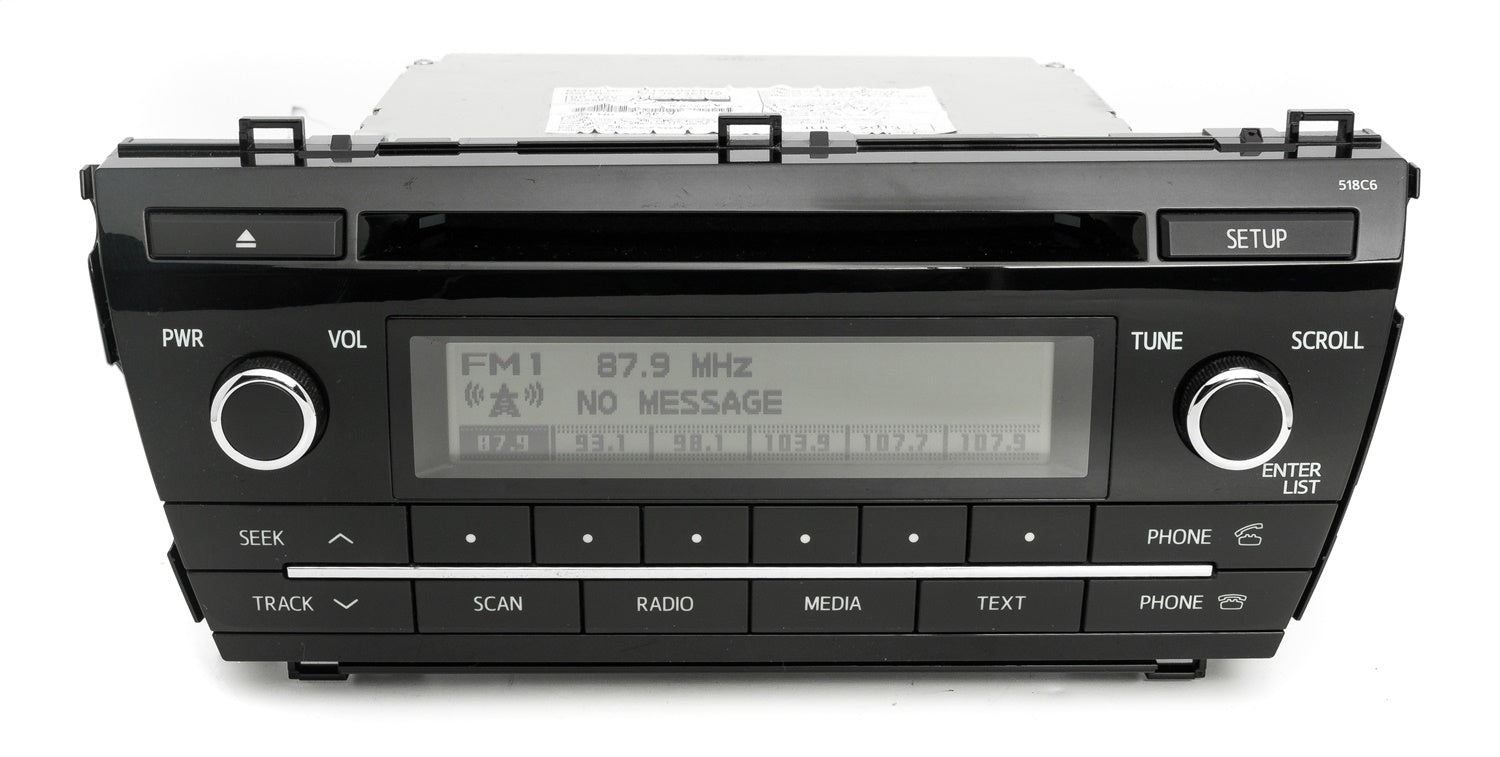1 Factory Radio 638-72483-NOA AM FM Radio CD Player 1 Factory Radio 638-72483-NOA