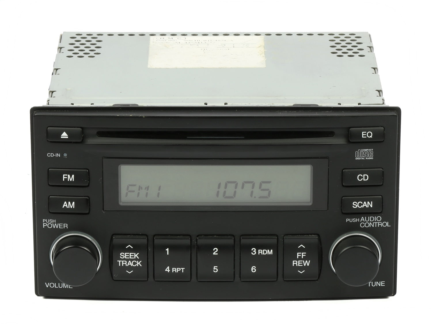 1 Factory Radio 638-72700-NOA4 AM FM Radio CD Player 1 Factory Radio 638-72700-NOA4
