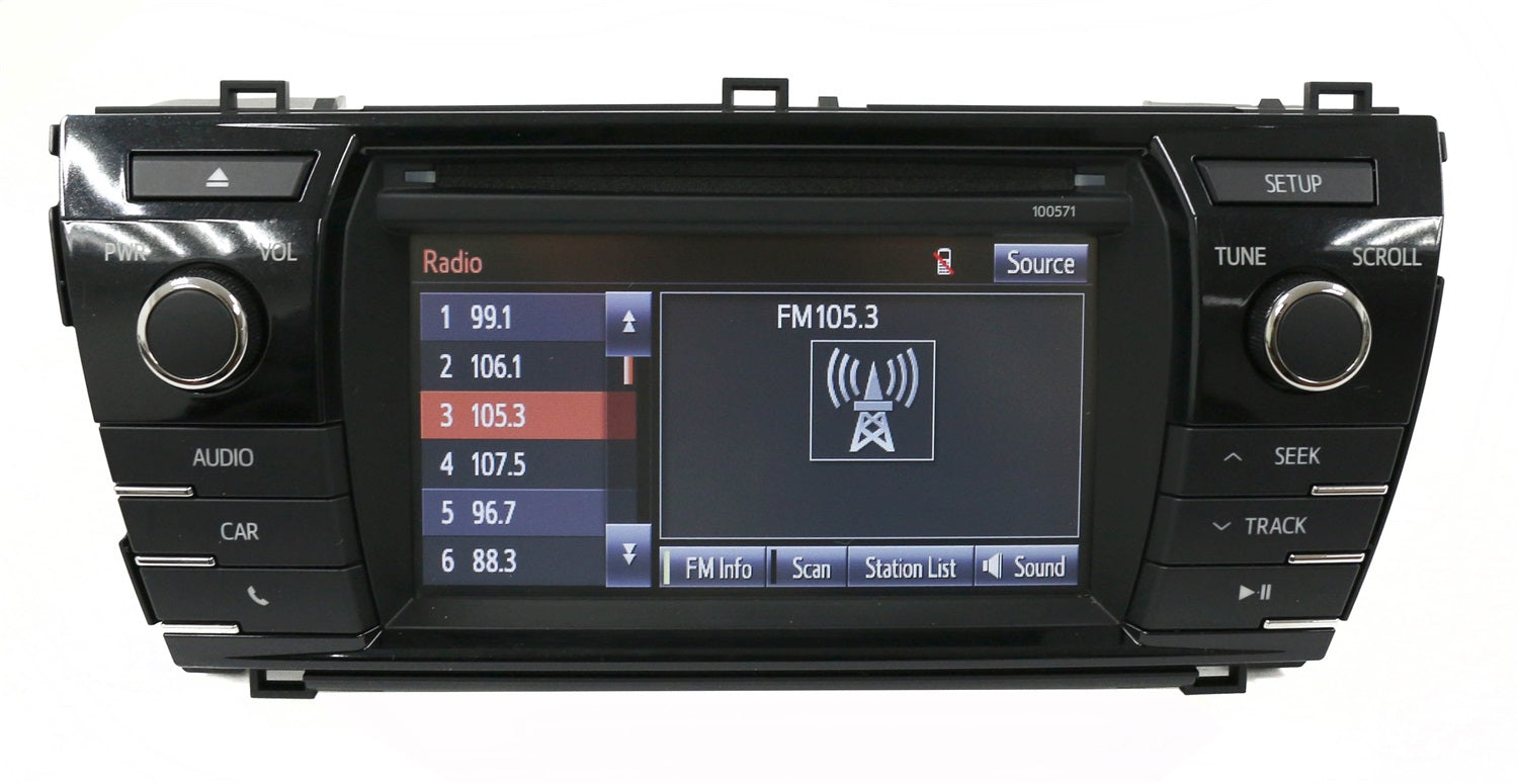 1 Factory Radio 638-74094-NOA5 AM FM Radio CD Player 1 Factory Radio 638-74094-NOA5