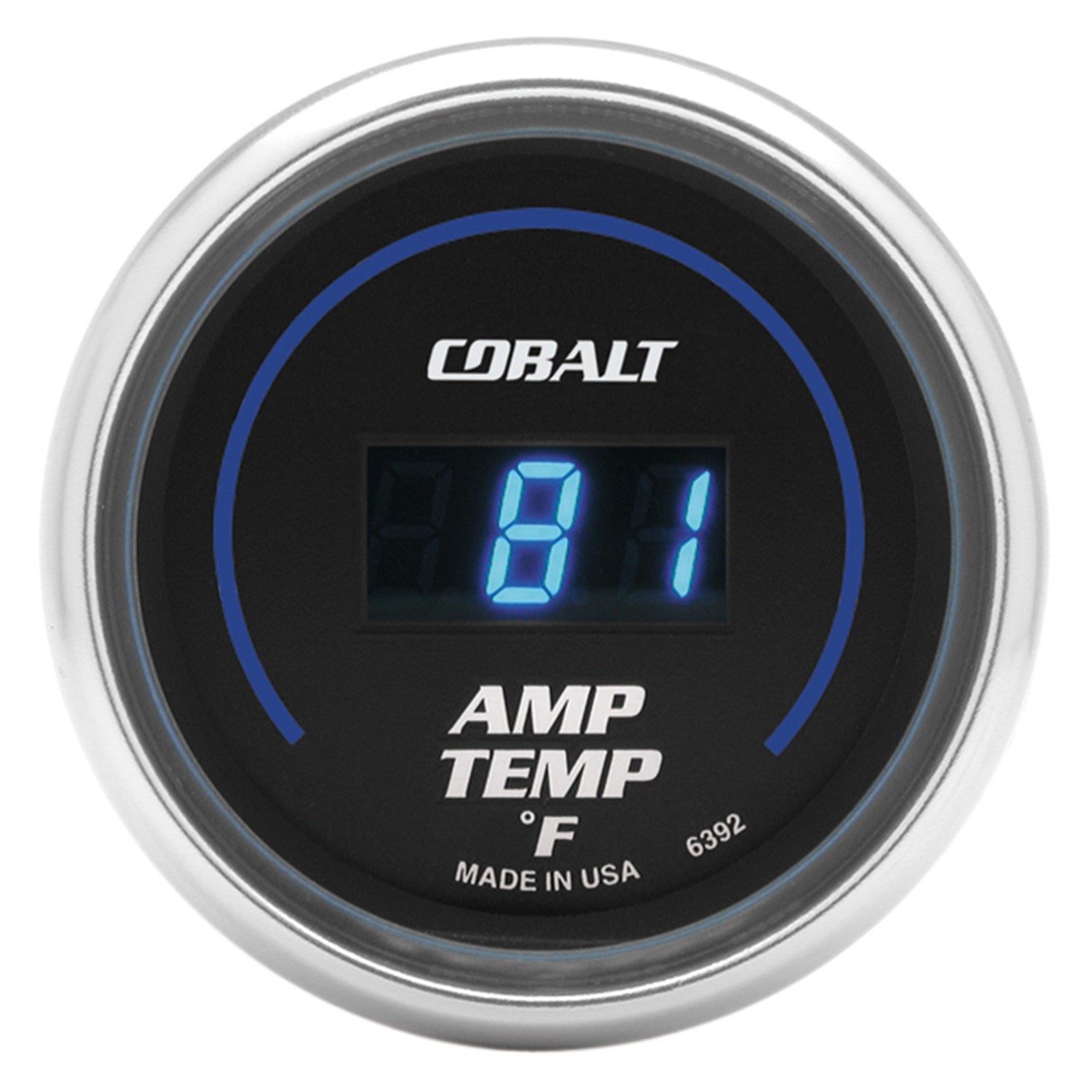 AutoMeter 6392 GAUGE; STEREO AMP TEMPERATURE; 2 1/16in.; 250deg.F; DIGITAL; COBALT AutoMeter 6392