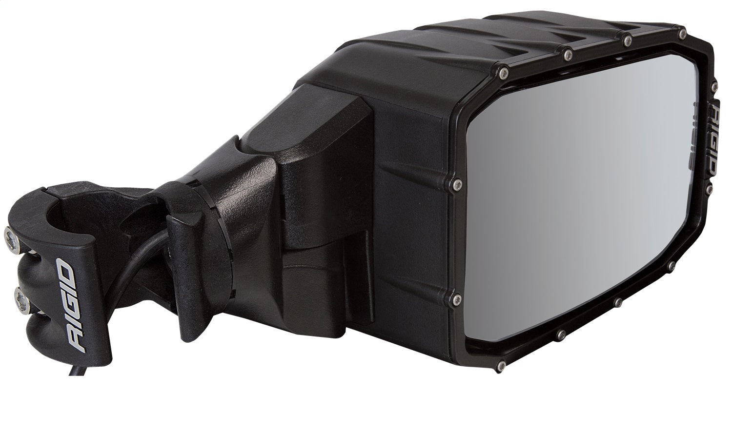 RIGID Industries 64011 RIGID Reflect Side Mirror With Integrated LED Light And Amber Side Light ; Pair RIGID Industries 64011