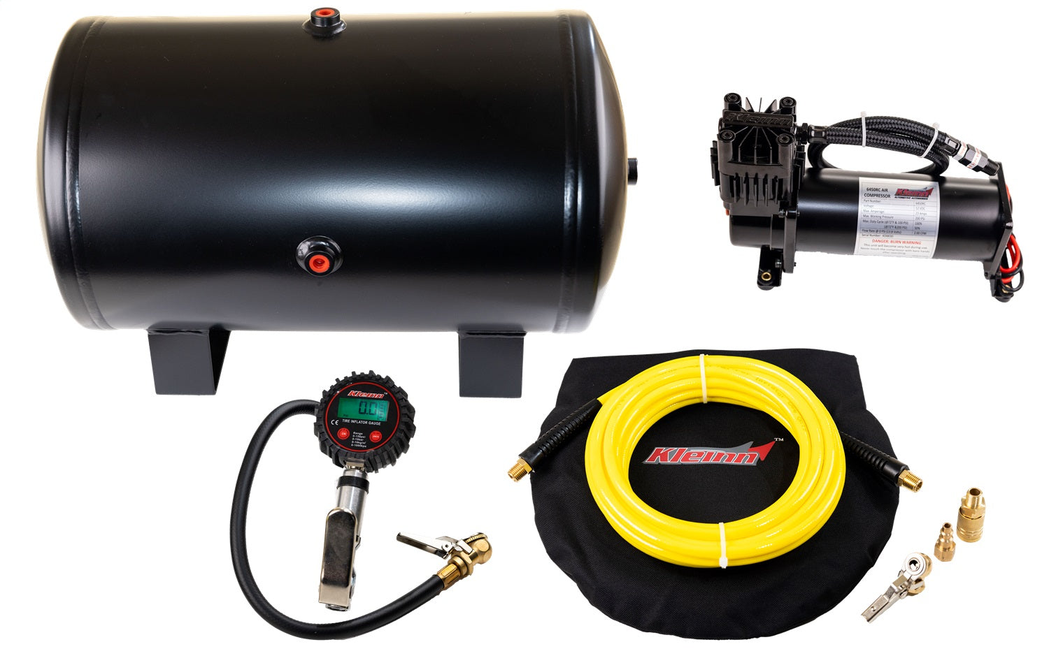 Kleinn Automotive Air Horns 6450 AirHornCompressorKit Kleinn Automotive Air Horns 6450
