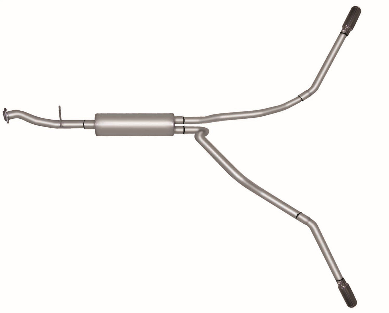 Gibson Performance Exhaust 65005 Cat-Back Dual Extreme Exhaust System; Stainless Gibson Performance Exhaust 65005