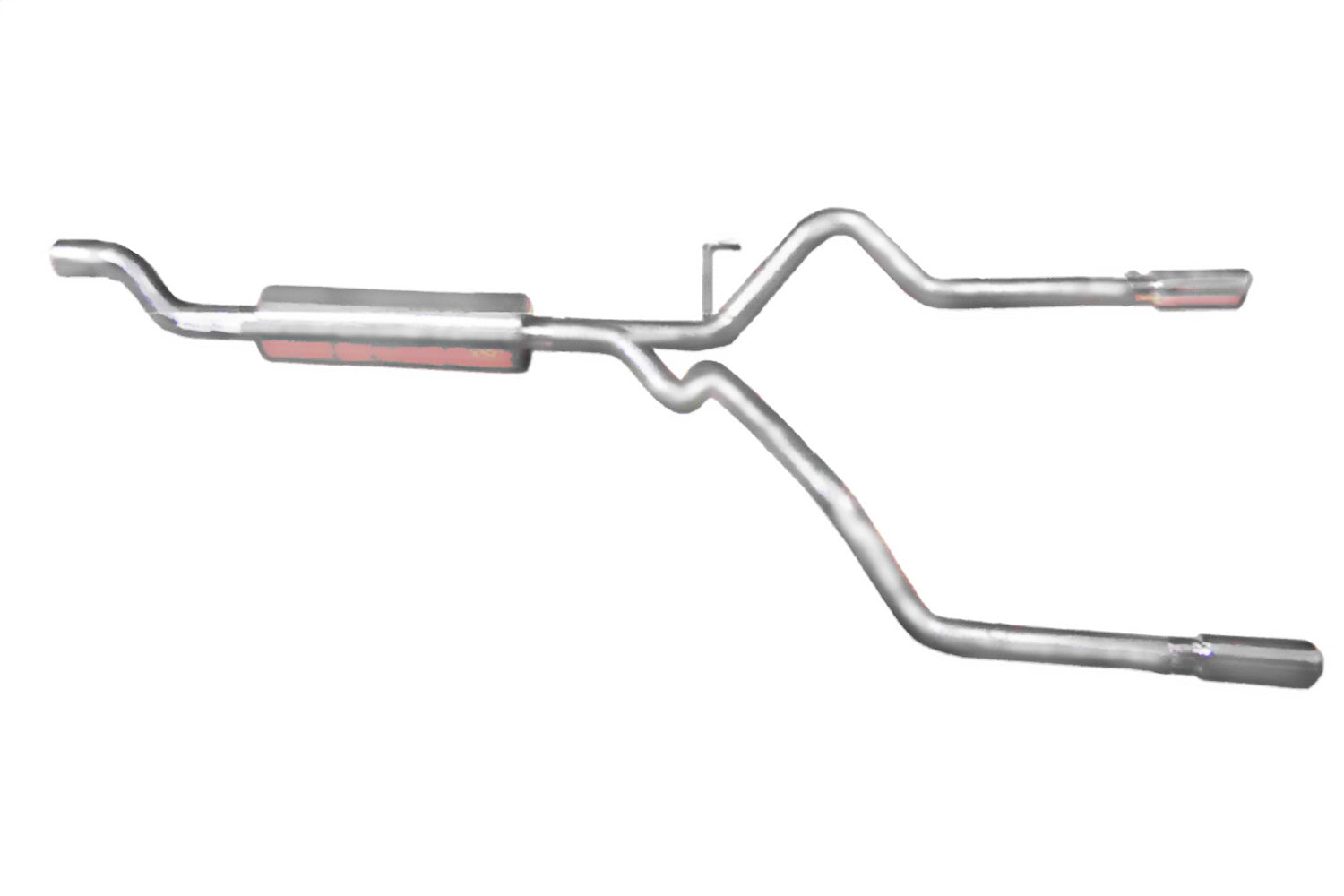 Gibson Performance Exhaust 6502 Cat-Back Dual Split Exhaust System; Aluminized Gibson Performance Exhaust 6502