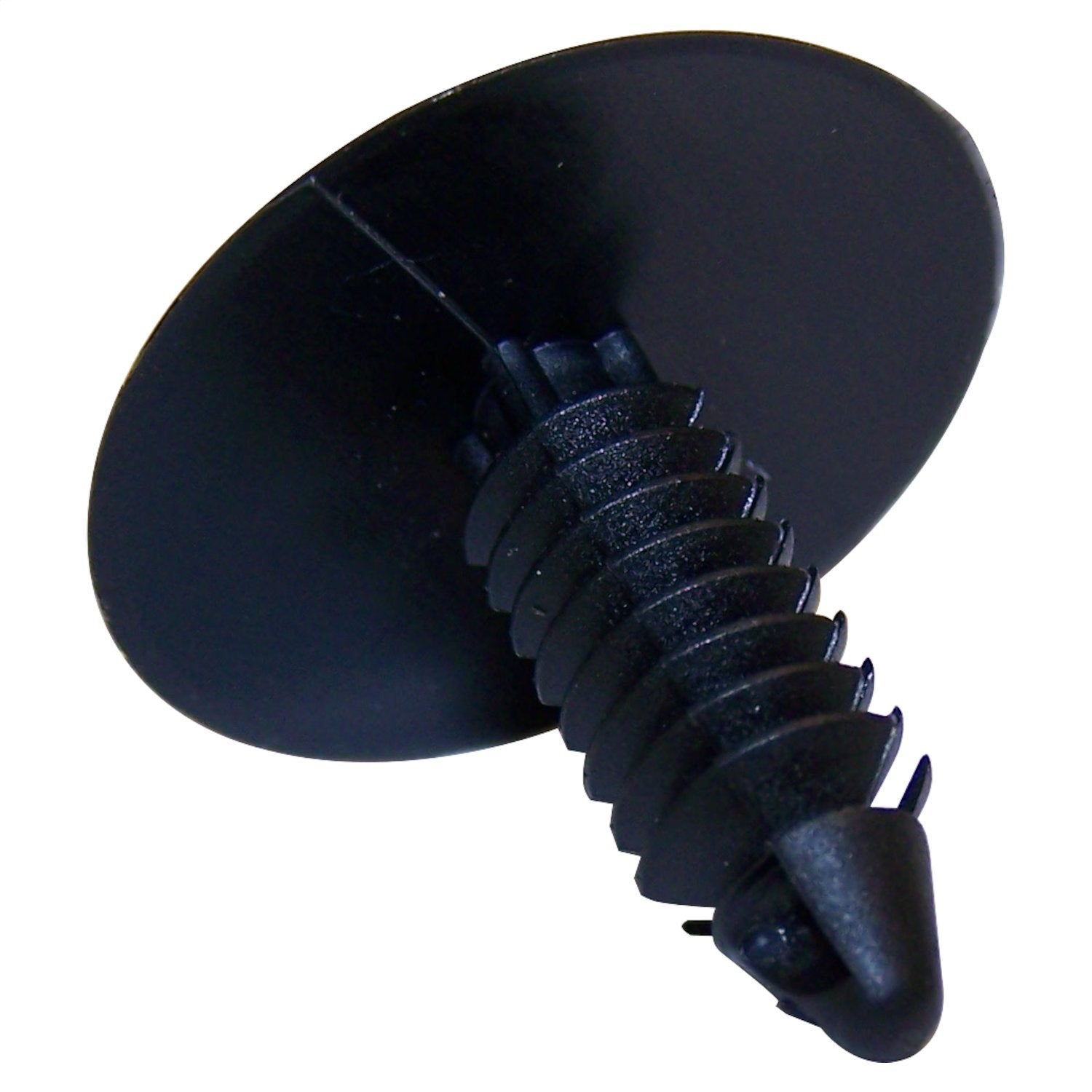 Crown Automotive Jeep Replacement 6506293AA Push Pin; Black; Plastic; Multiple Uses; Crown Automotive Jeep Replacement 6506293AA