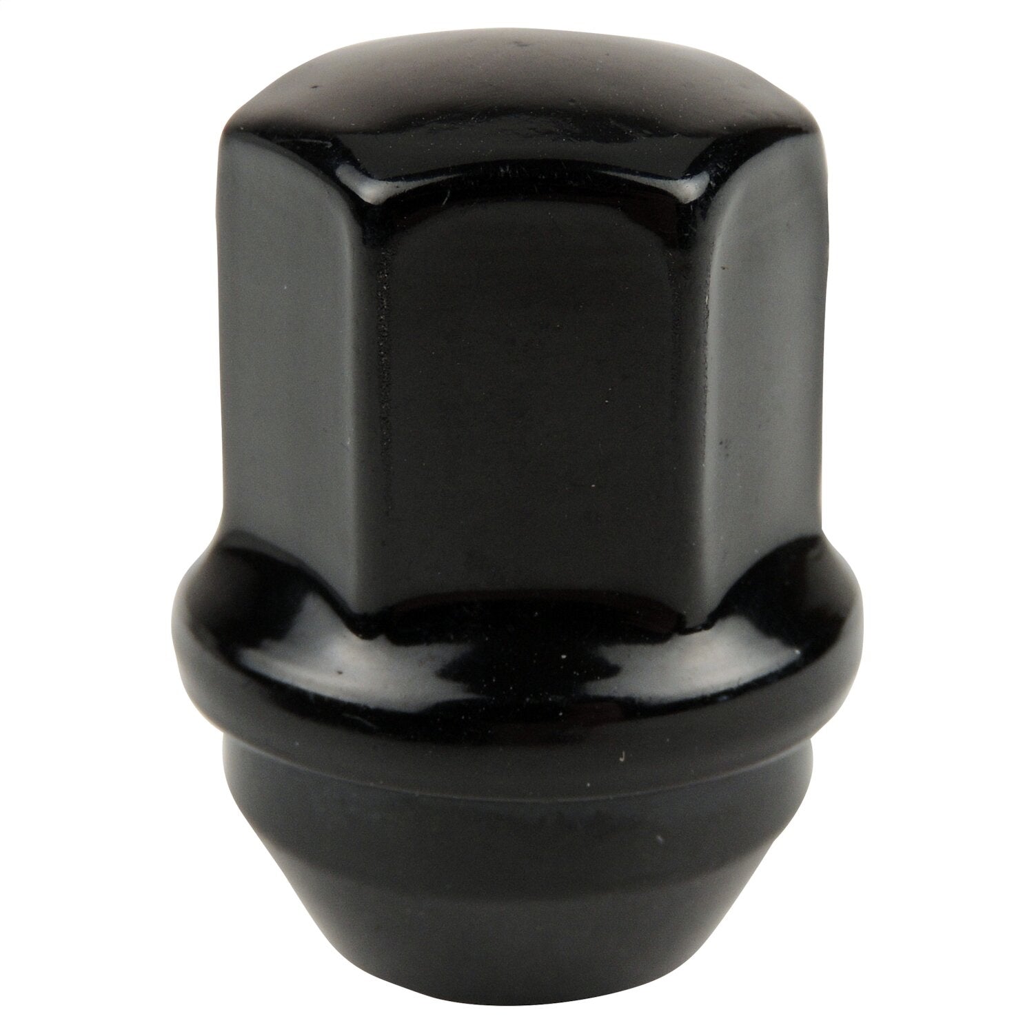 Crown Automotive Jeep Replacement 6509422BL Wheel Lug Nut; 2-Piece; Capped; M14 x 1.5 Threads; Black; Crown Automotive Jeep Replacement 6509422BL