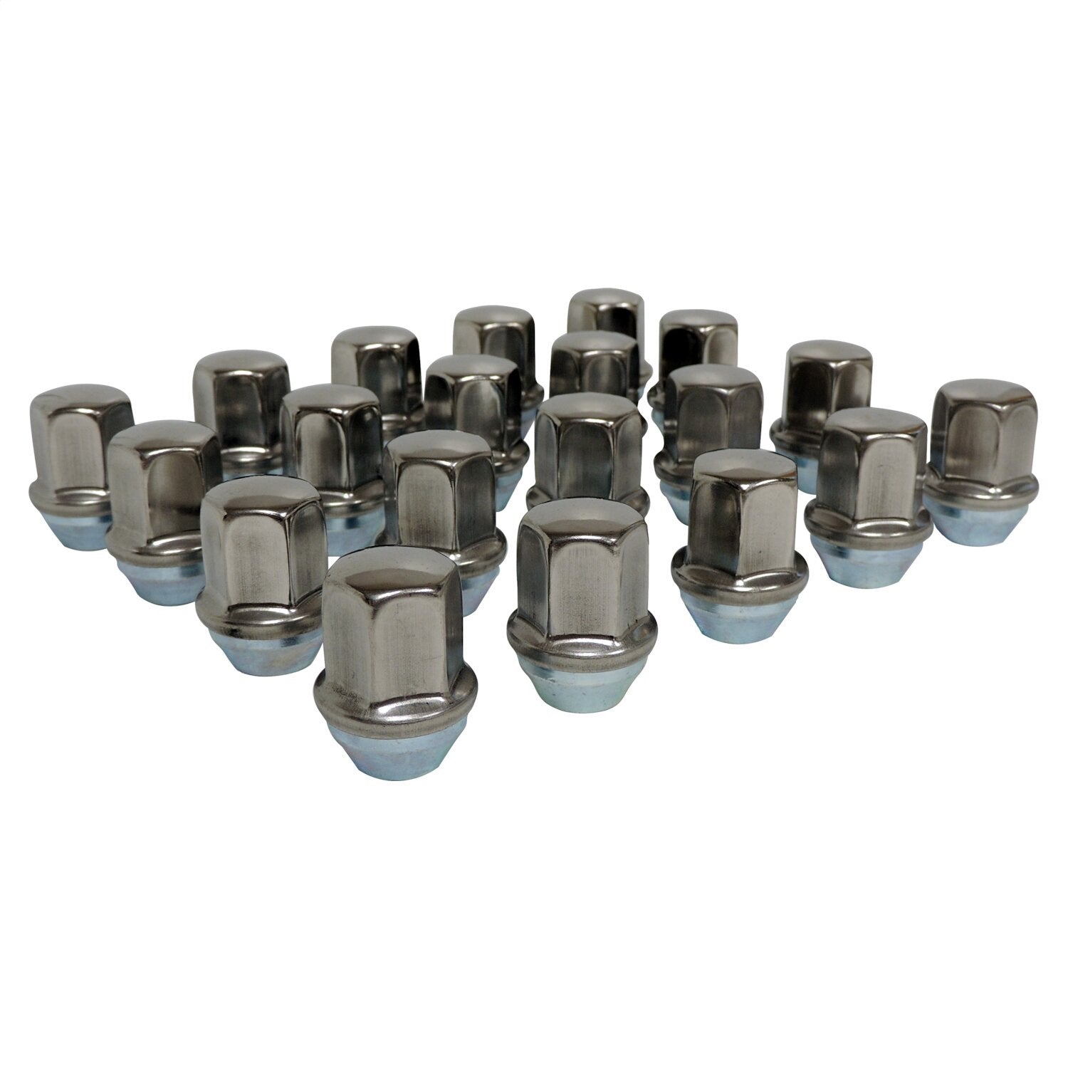 Crown Automotive Jeep Replacement 6509422K Lug Nut Kit; 20 Piece; Stainless; Crown Automotive Jeep Replacement 6509422K