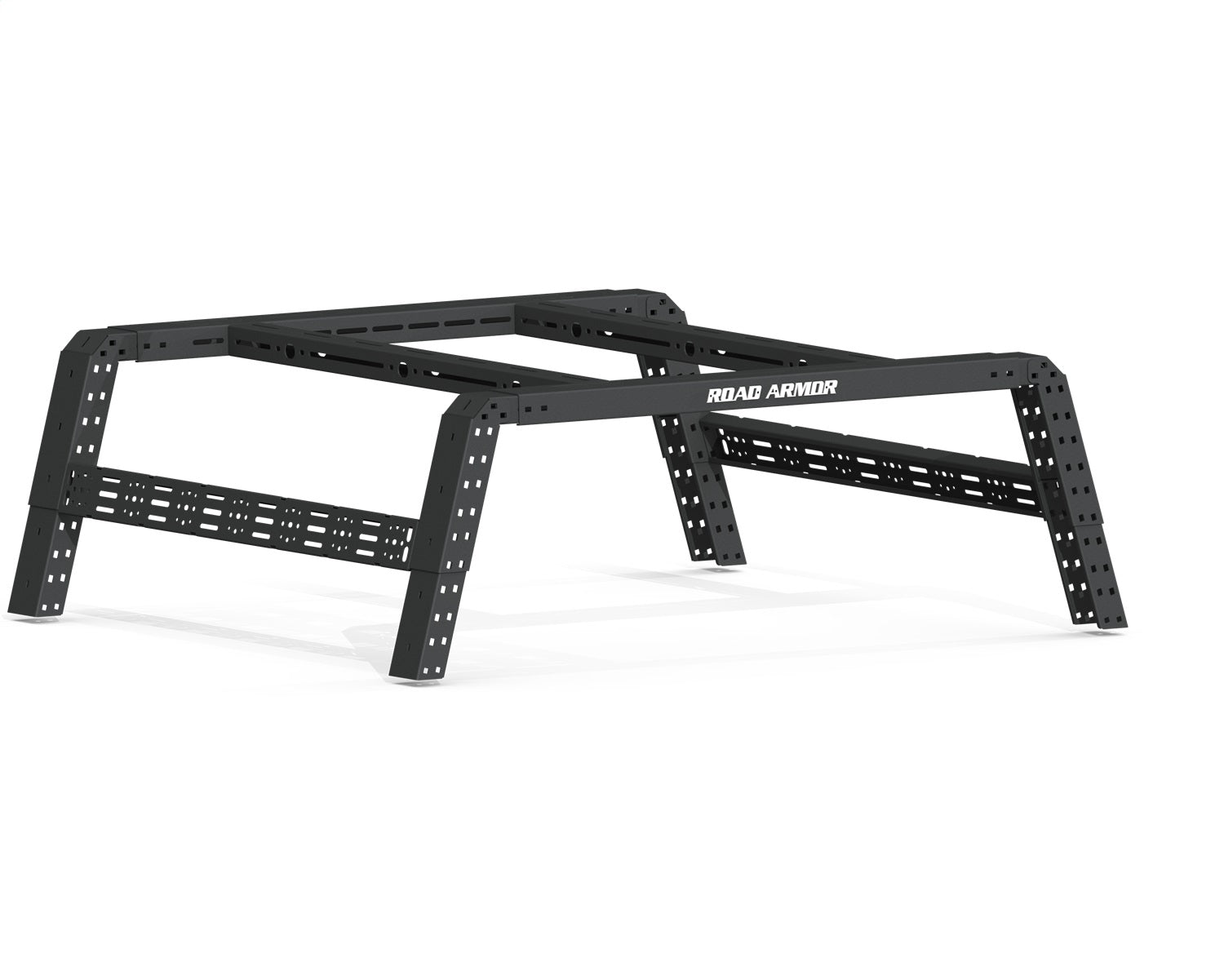 Road Armor 650BRS69B TRECK Bed Rack System; Adjustable; Texture Black; Heavy Duty; Road Armor 650BRS69B
