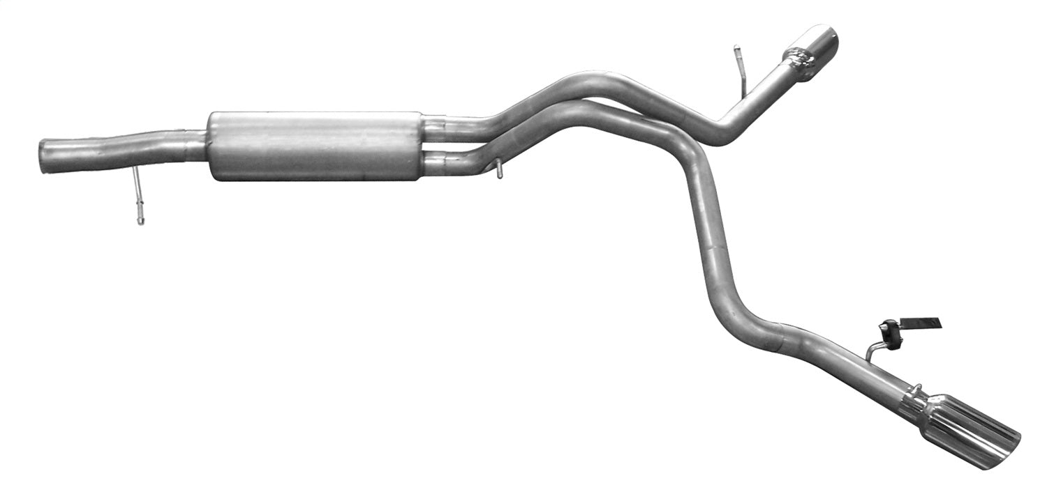 Gibson Performance Exhaust 65405 Cat-Back Dual Extreme Exhaust System; Stainless Gibson Performance Exhaust 65405