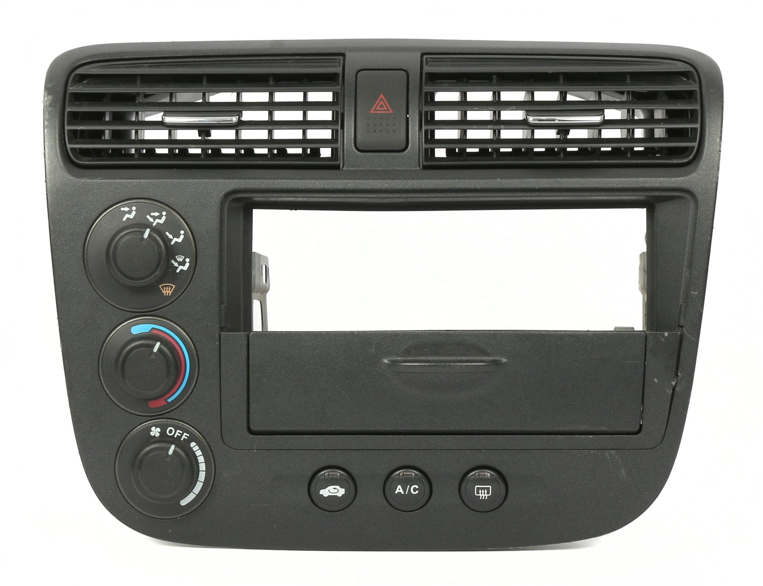 1 Factory Radio 655-51154B-NOA AC Heat Climate Control Panel Bezel 1 Factory Radio 655-51154B-NOA