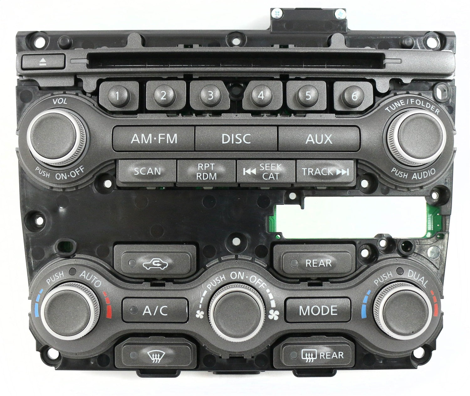 1 Factory Radio 655-58905-NOA Radio And Climate Control Panel 1 Factory Radio 655-58905-NOA