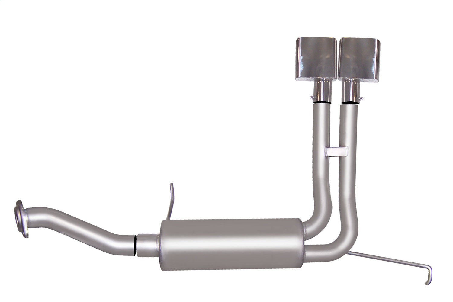 Gibson Performance Exhaust 65515 Cat-Back Super Truck Exhaust System; Stainless Gibson Performance Exhaust 65515