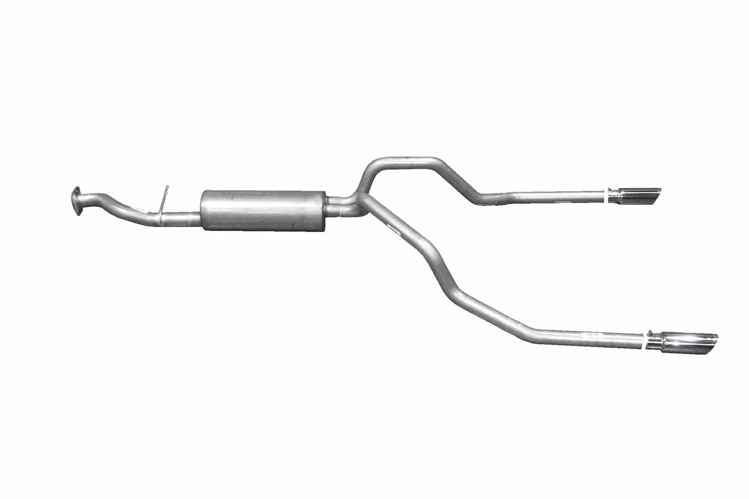 Gibson Performance Exhaust 65542 Cat-Back Dual Split Exhaust System; Stainless Gibson Performance Exhaust 65542