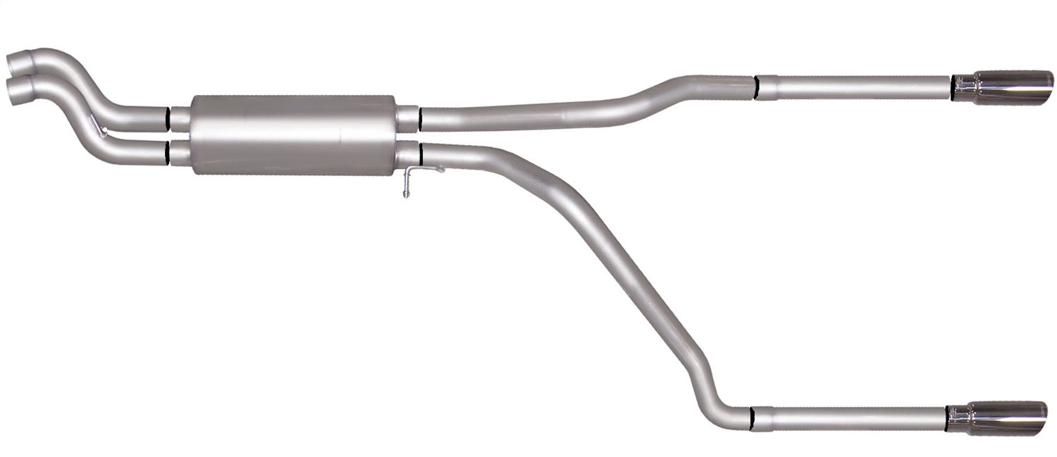 Gibson Performance Exhaust 65549 Cat-Back Dual Split Exhaust System; Stainless Gibson Performance Exhaust 65549