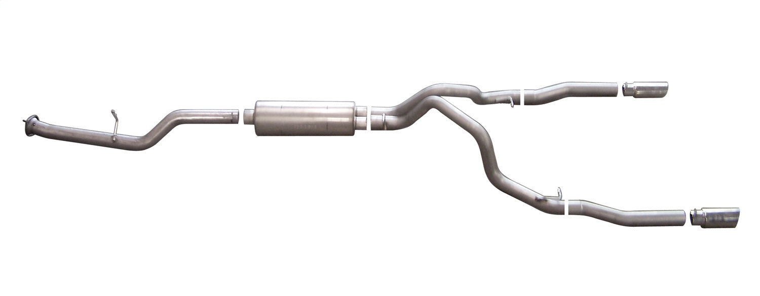 Gibson Performance Exhaust 65620 Cat-Back Dual Split Exhaust System; Stainless Gibson Performance Exhaust 65620