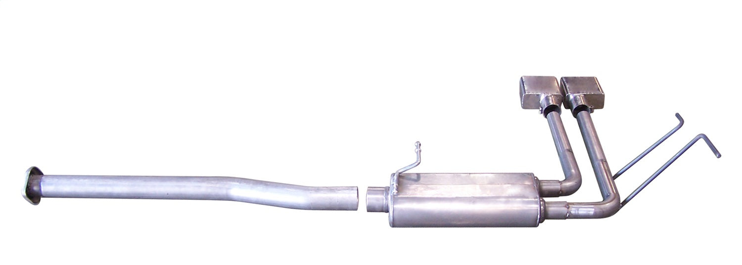 Gibson Performance Exhaust 65629 Cat-Back Super Truck Exhaust System; Stainless Gibson Performance Exhaust 65629