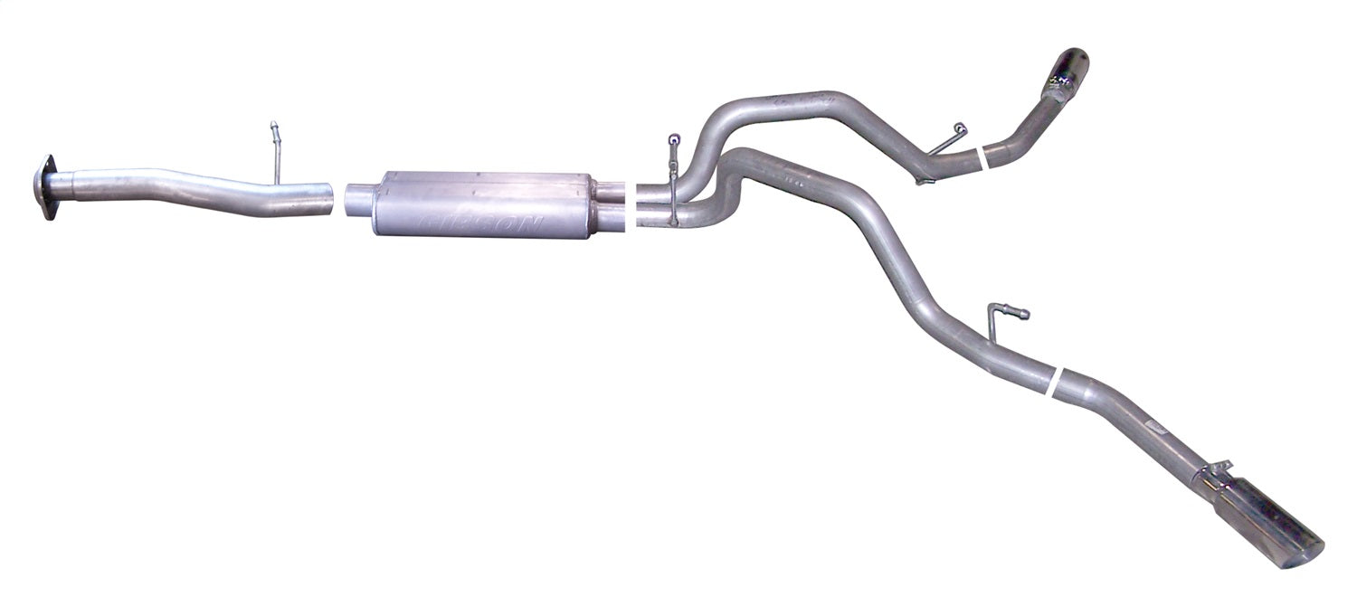Gibson Performance Exhaust 65635 Cat-Back Dual Extreme Exhaust System; Stainless Gibson Performance Exhaust 65635