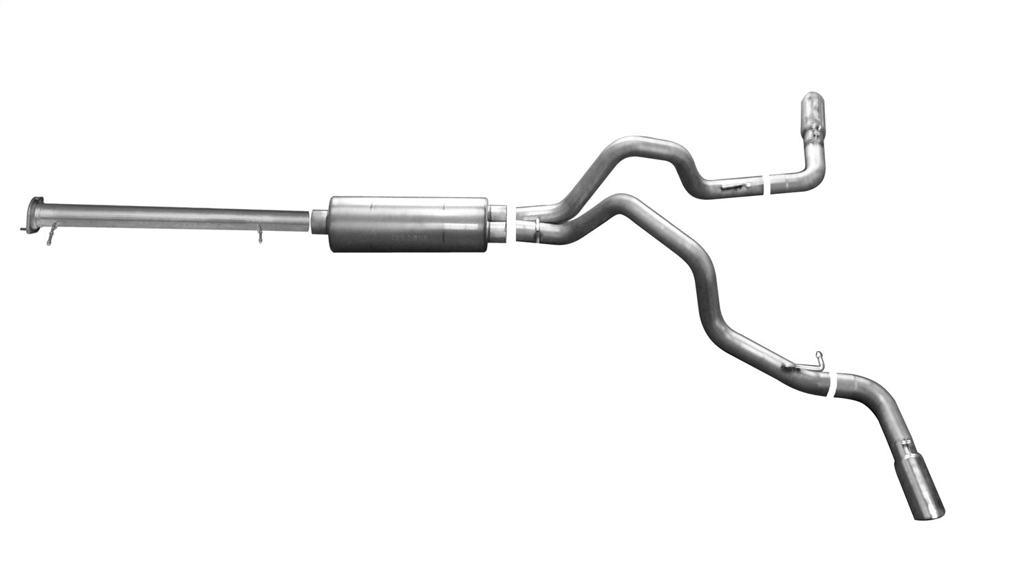 Gibson Performance Exhaust 65649 Cat-Back Dual Extreme Exhaust System; Stainless Gibson Performance Exhaust 65649