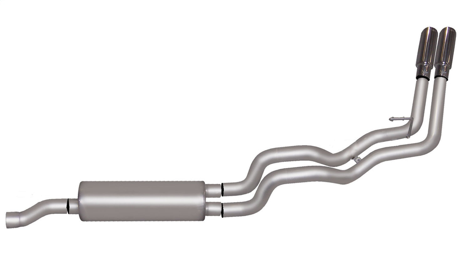 Gibson Performance Exhaust 6564 Cat-Back Dual Sport Exhaust System; Aluminized Gibson Performance Exhaust 6564