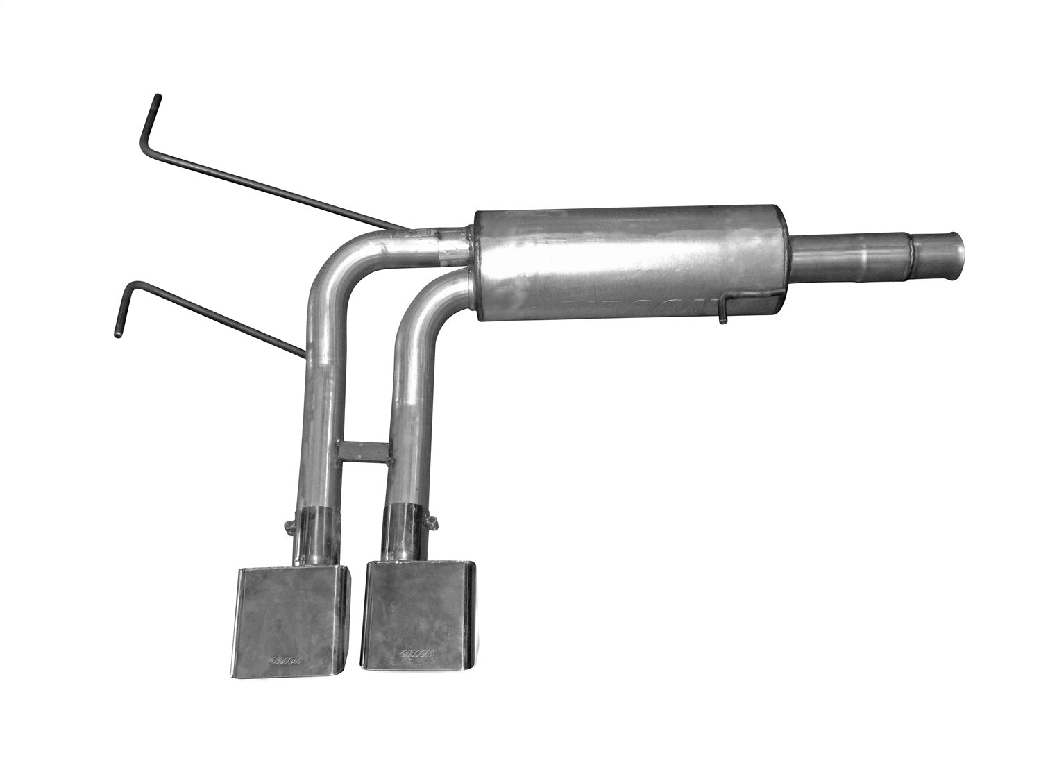 Gibson Performance Exhaust 65667 Cat-Back Super Truck Exhaust System; Stainless Gibson Performance Exhaust 65667