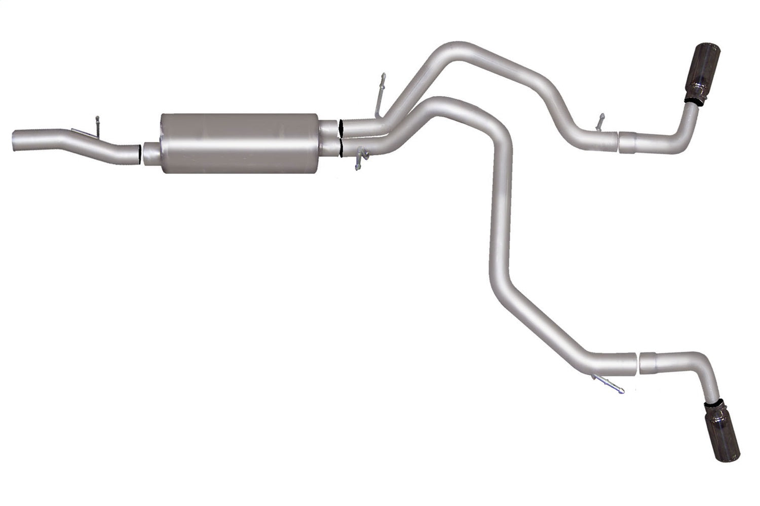 Gibson Performance Exhaust 65668 Cat-Back Dual Extreme Exhaust System; Stainless Gibson Performance Exhaust 65668