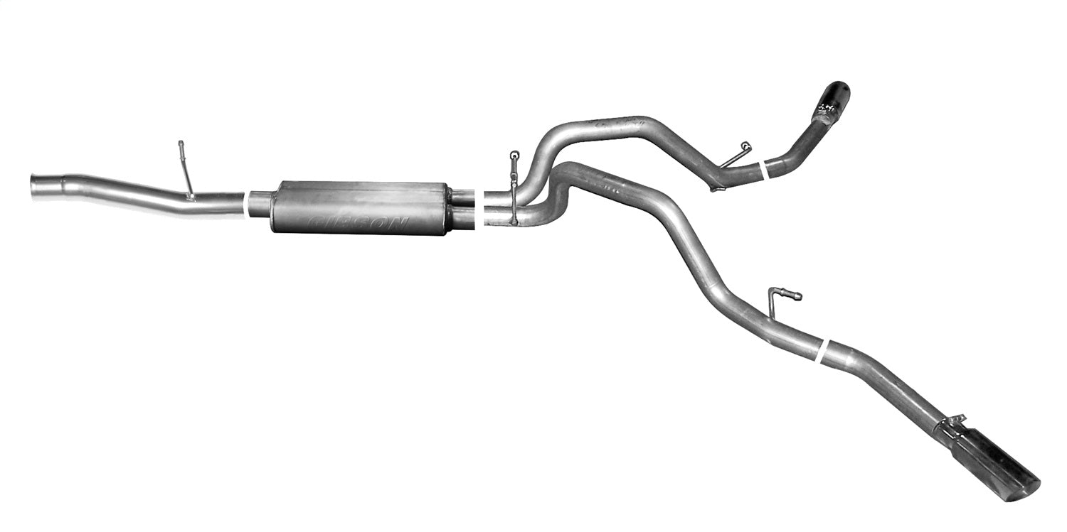 Gibson Performance Exhaust 65671 Cat-Back Dual Extreme Exhaust System; Stainless Gibson Performance Exhaust 65671